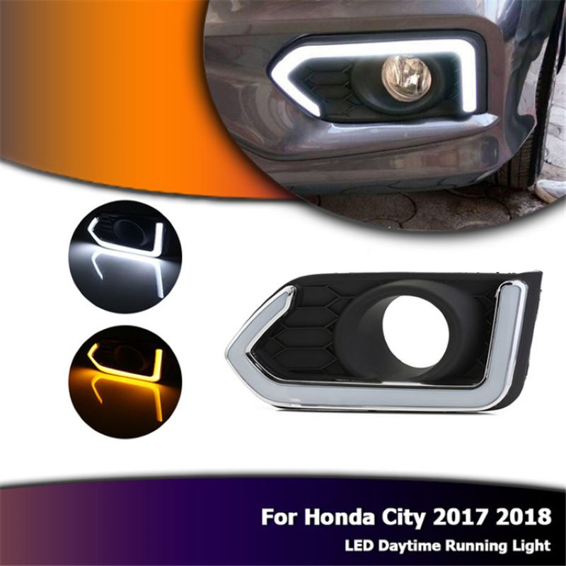 Światło dzienne dla miasta Honda 2017~2018,Foglemp dla miasta Honda 2017~2018 DRL